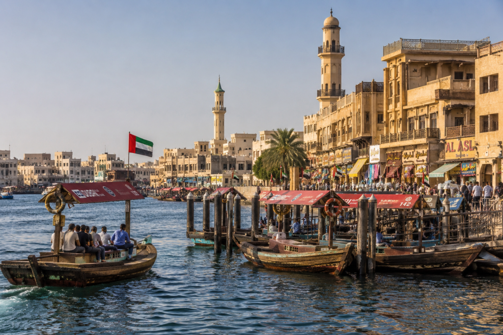 خور دبي والأسواق التراثية في رحلة سياحية إلى دبي