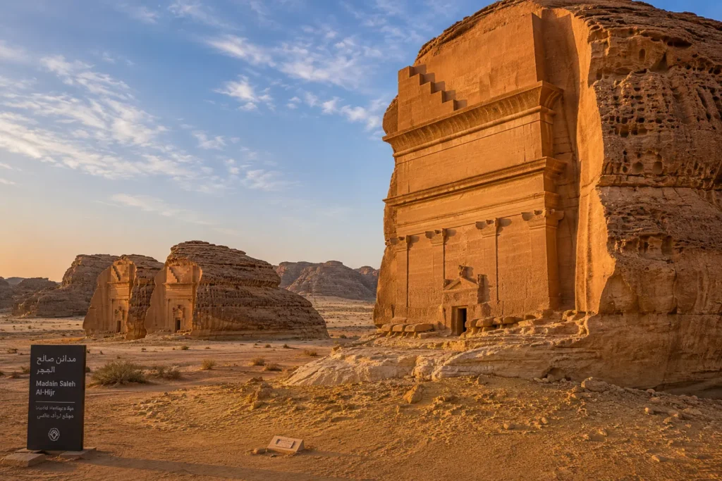 مدائن صالح العلا معلم أثري سياحي في السعودية
